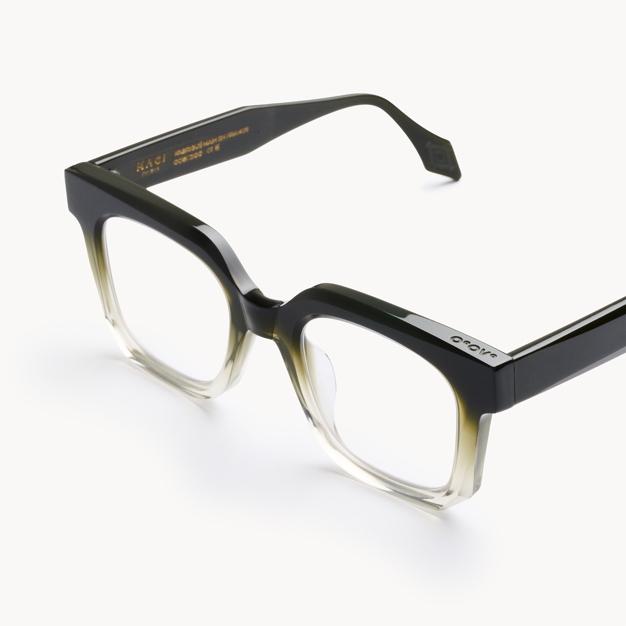 lunettes optique dégradé vert