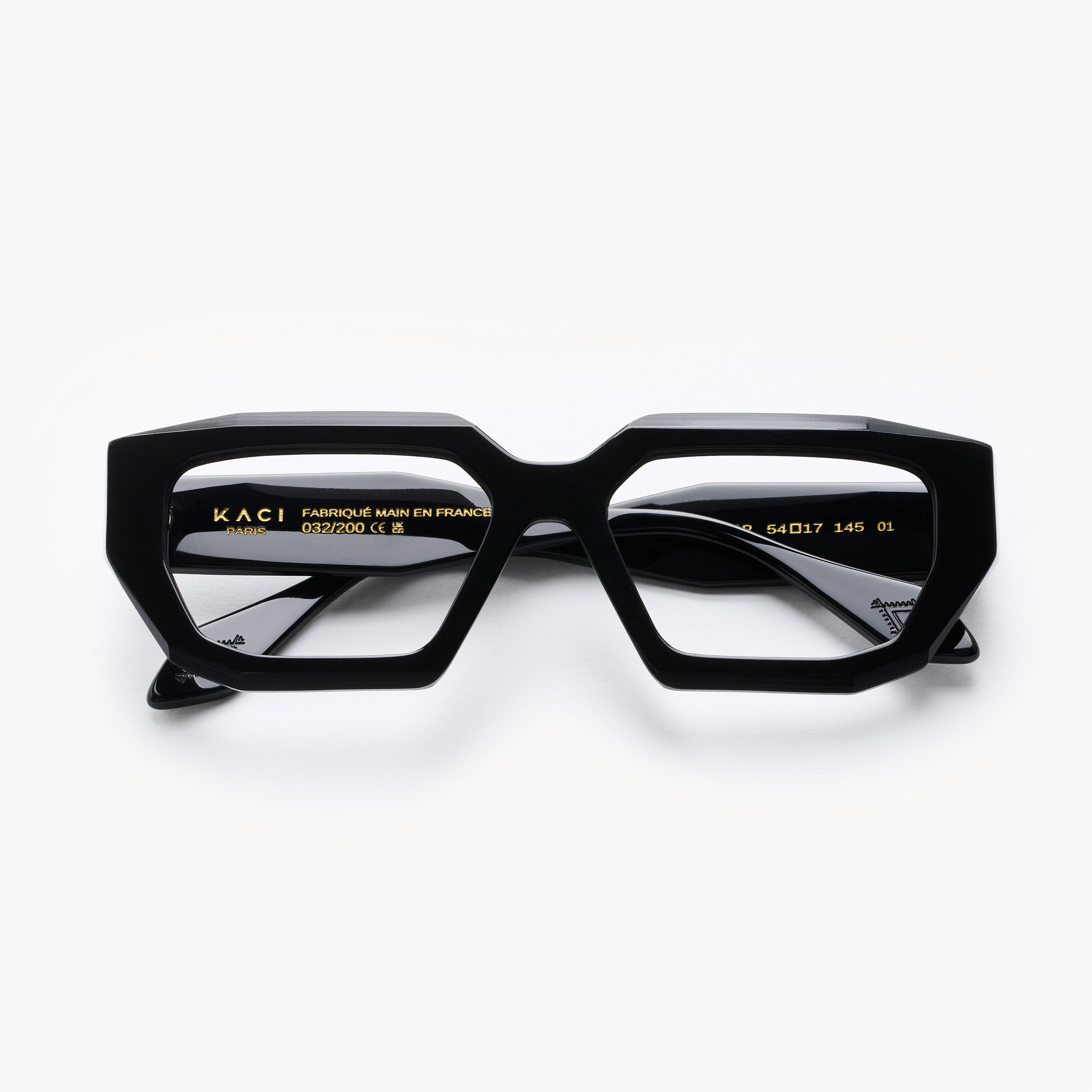 lunettes de vue noir face